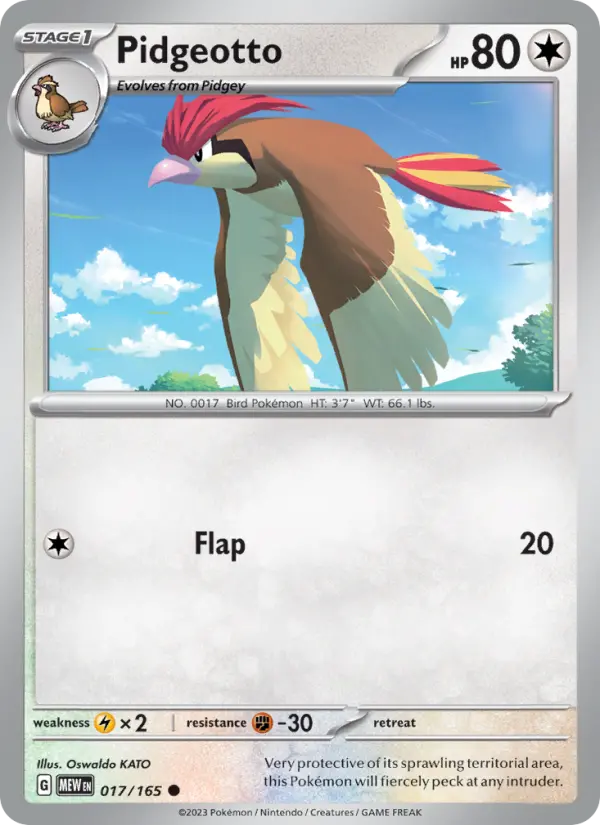 Pidgeotto from sv03.5