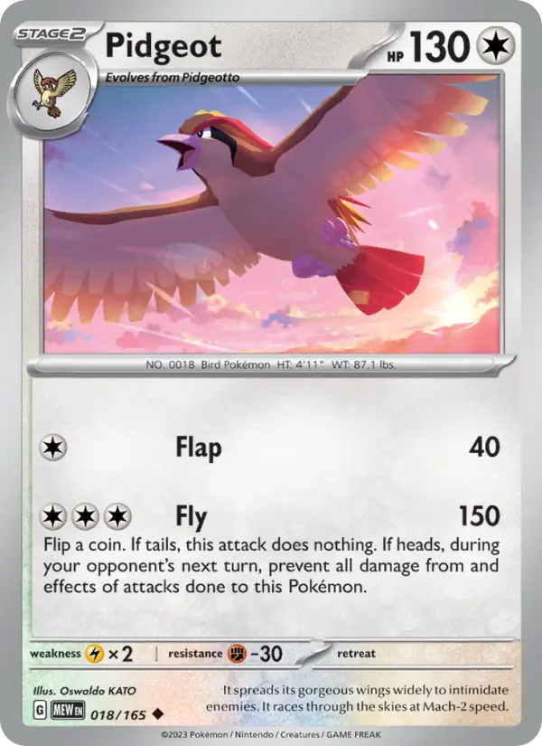 Pidgeot from sv03.5