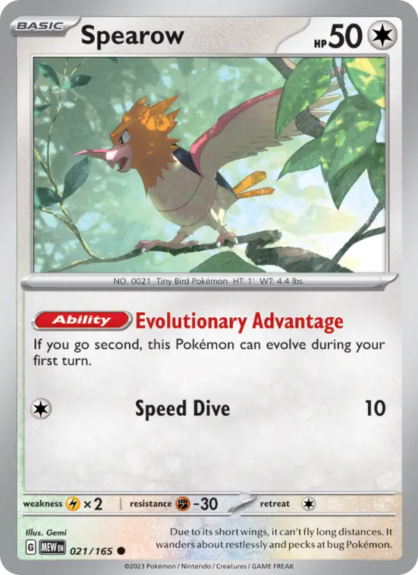 Spearow from sv03.5
