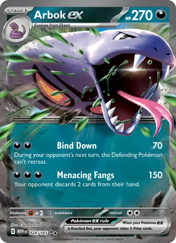 Arbok ex from sv03.5