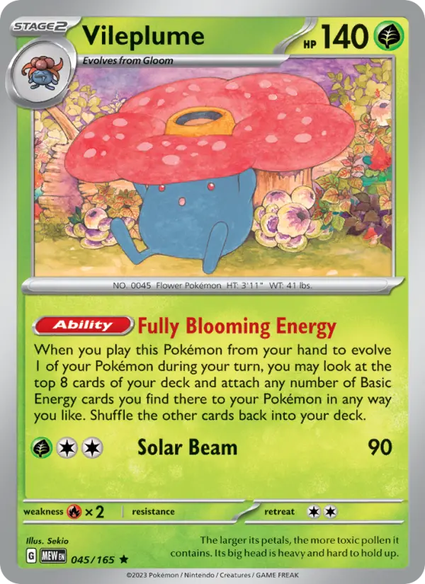 Vileplume from sv03.5