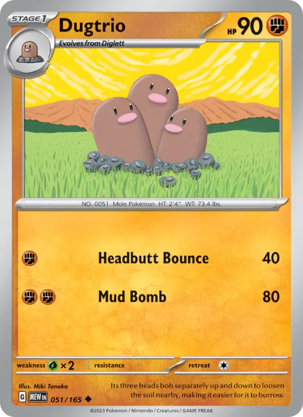 Dugtrio from sv03.5