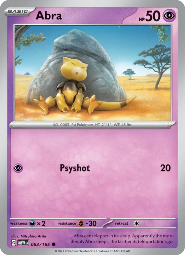 Abra from sv03.5
