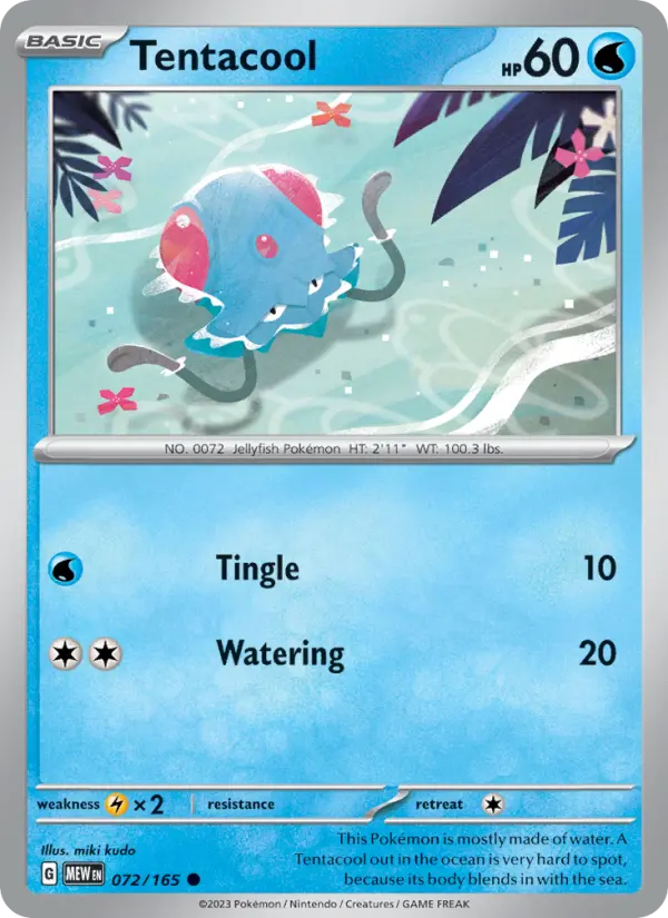 Tentacool from sv03.5