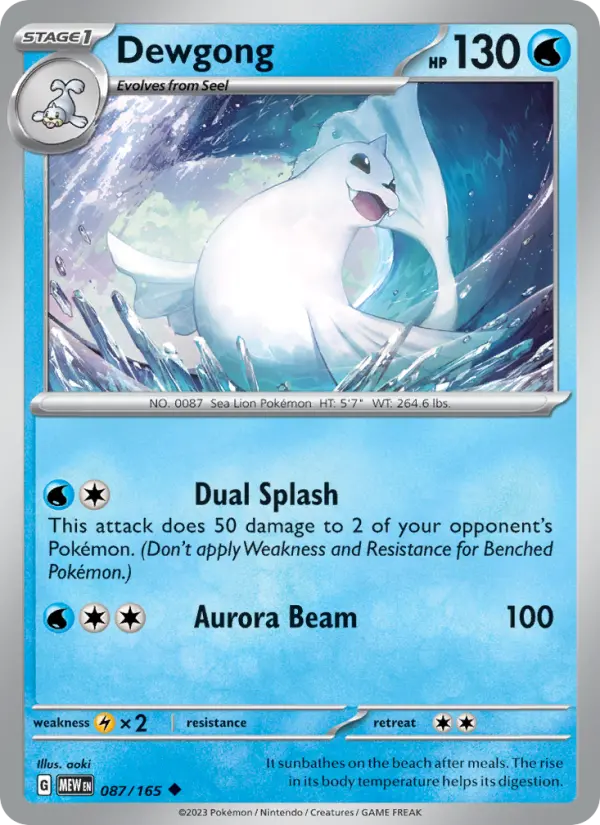 Dewgong from sv03.5