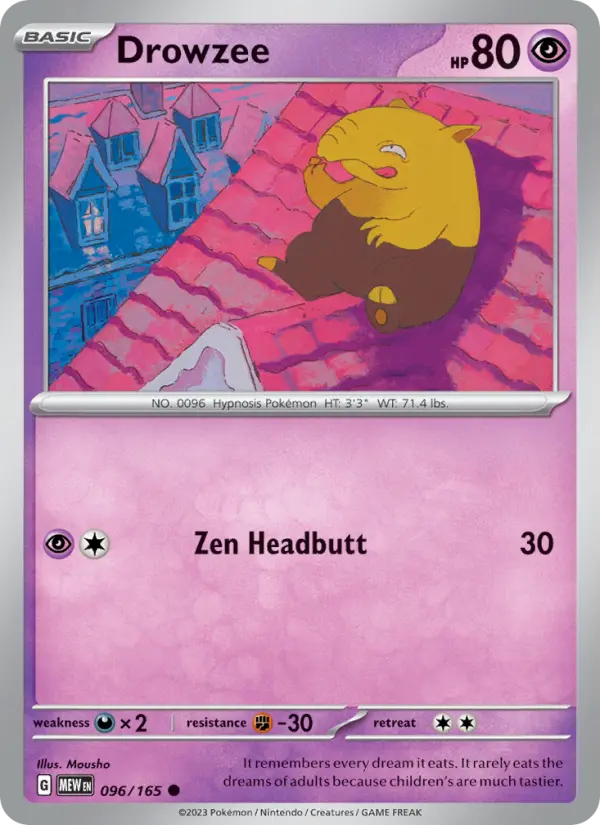 Drowzee from sv03.5
