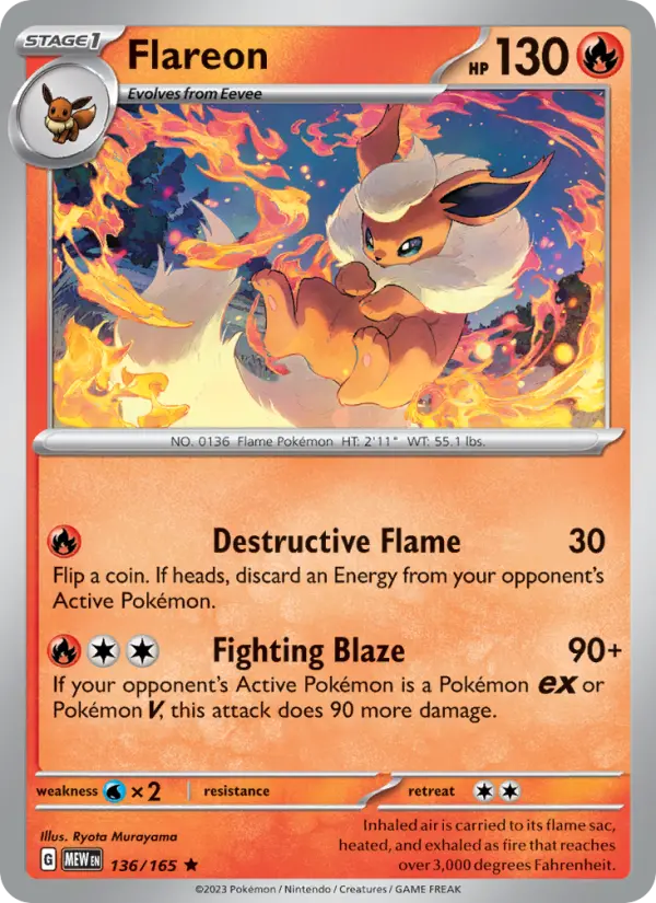 Flareon from sv03.5