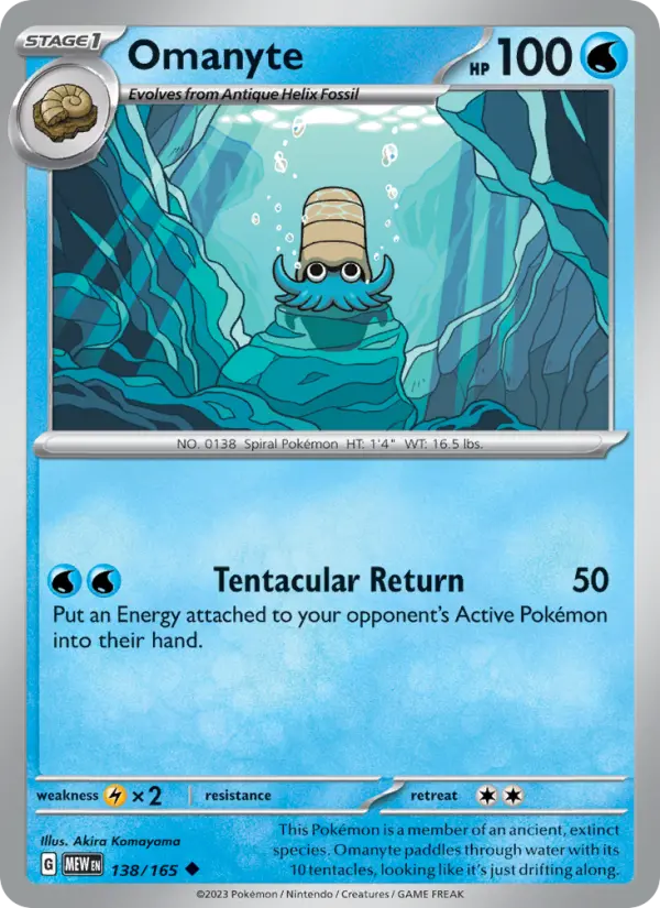 Omanyte from sv03.5