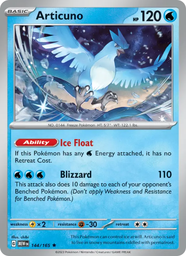 Articuno from sv03.5