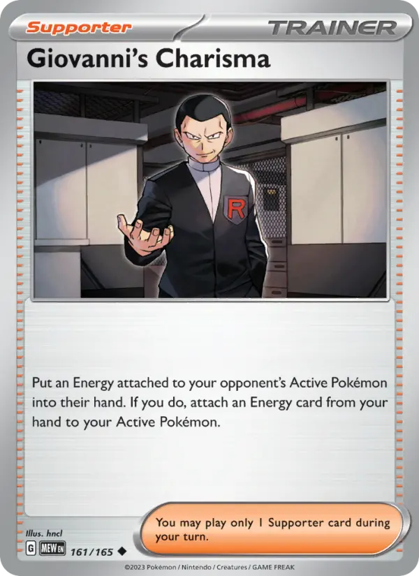 Giovanni's Charisma from sv03.5