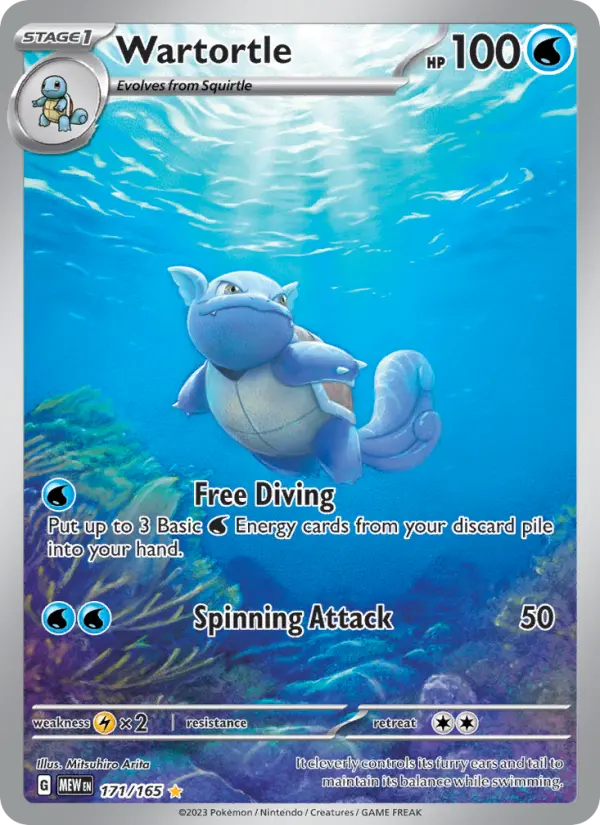 Wartortle from sv03.5