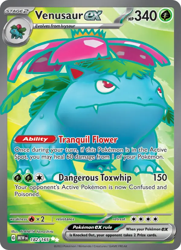 Venusaur ex from sv03.5