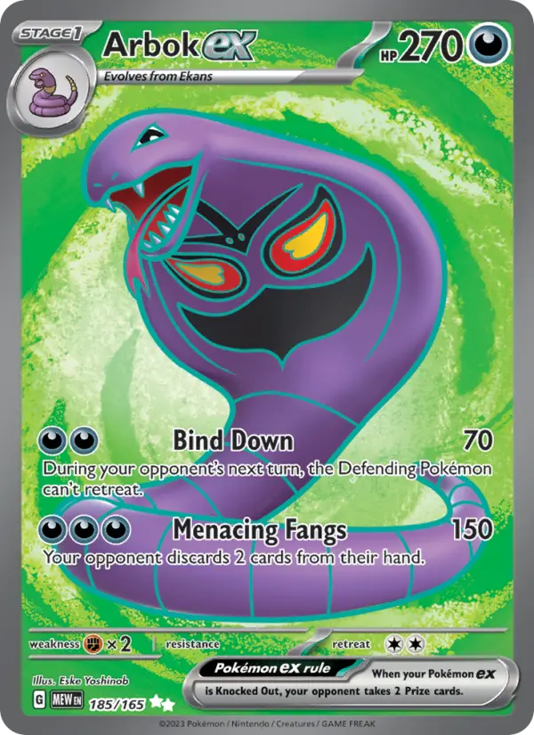 Arbok ex from sv03.5
