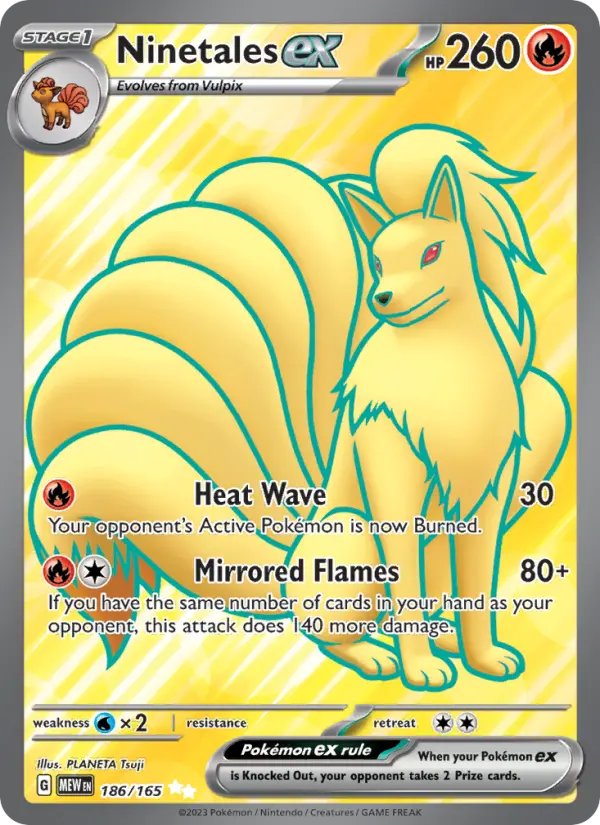Ninetales ex from sv03.5
