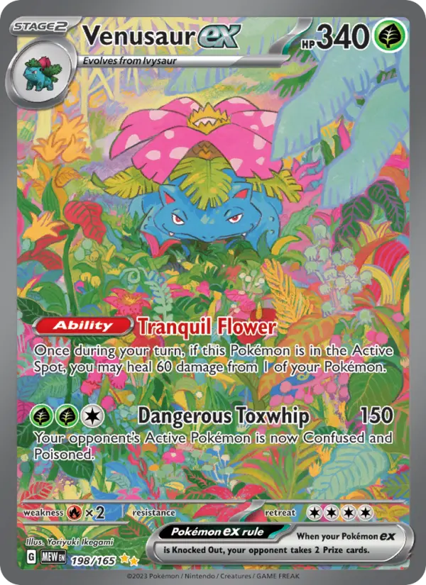 Venusaur ex from sv03.5