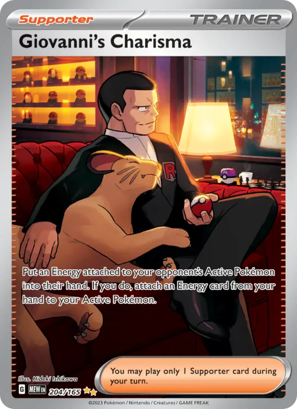 Giovanni's Charisma from sv03.5