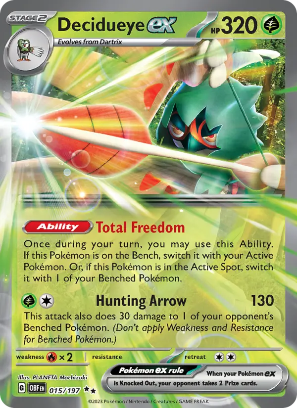 Decidueye ex from sv03