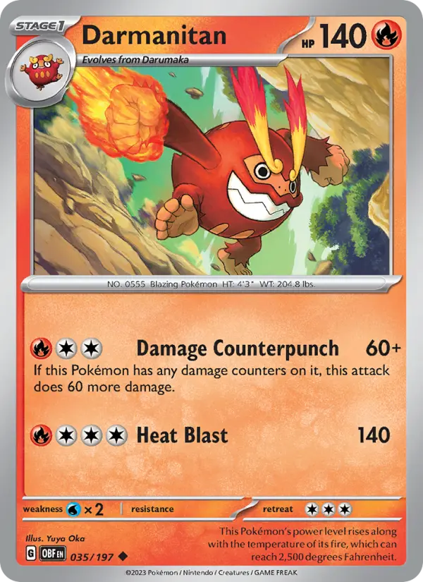 Darmanitan from sv03