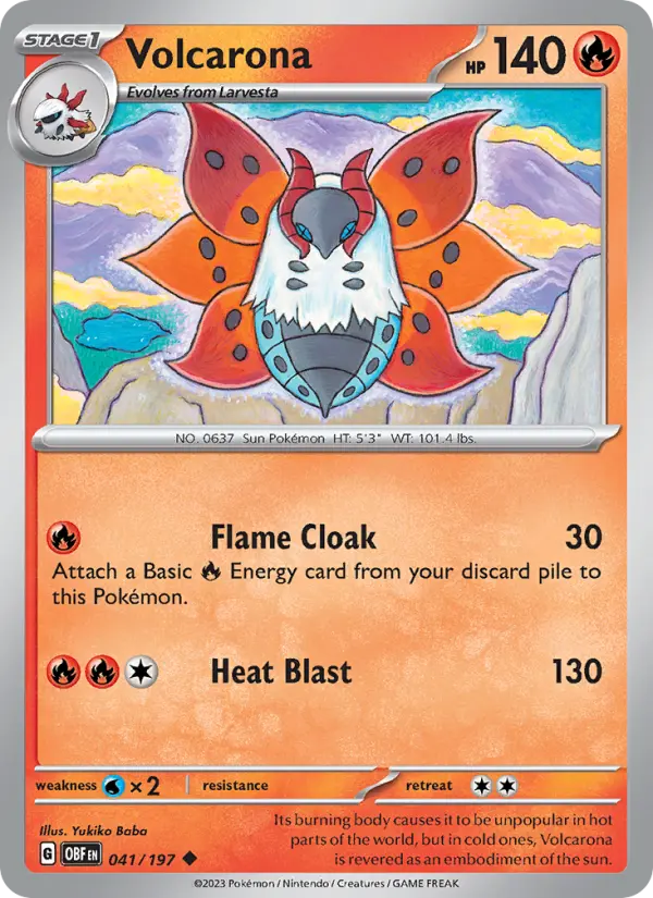 Volcarona from sv03