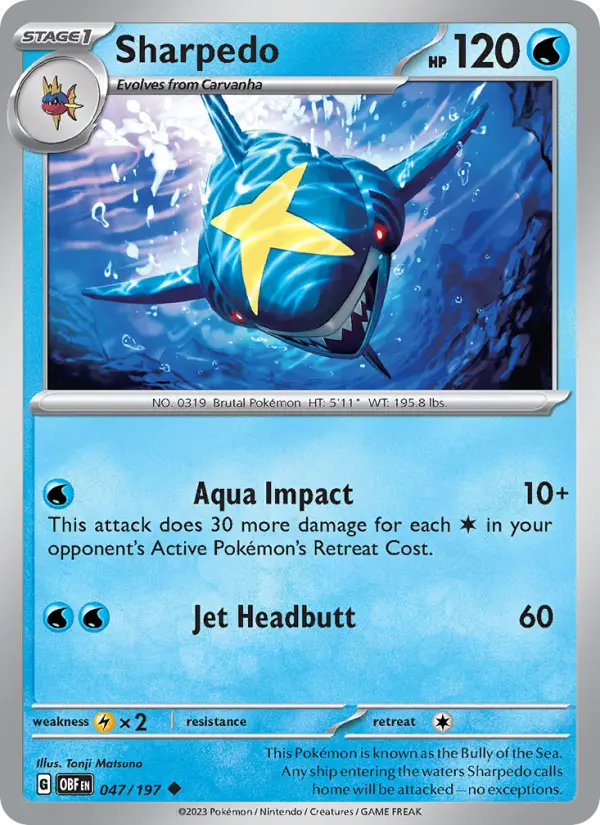 Sharpedo from sv03