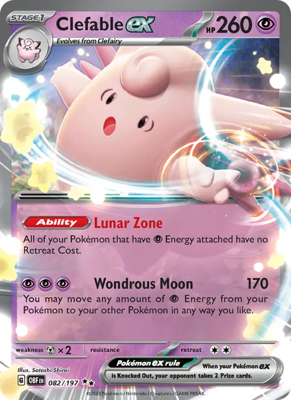 Clefable ex from sv03