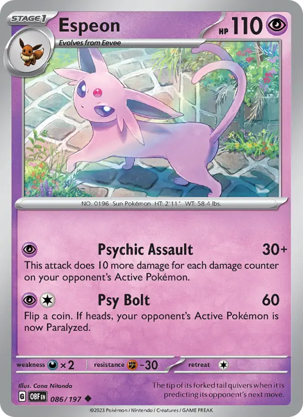 Espeon from sv03