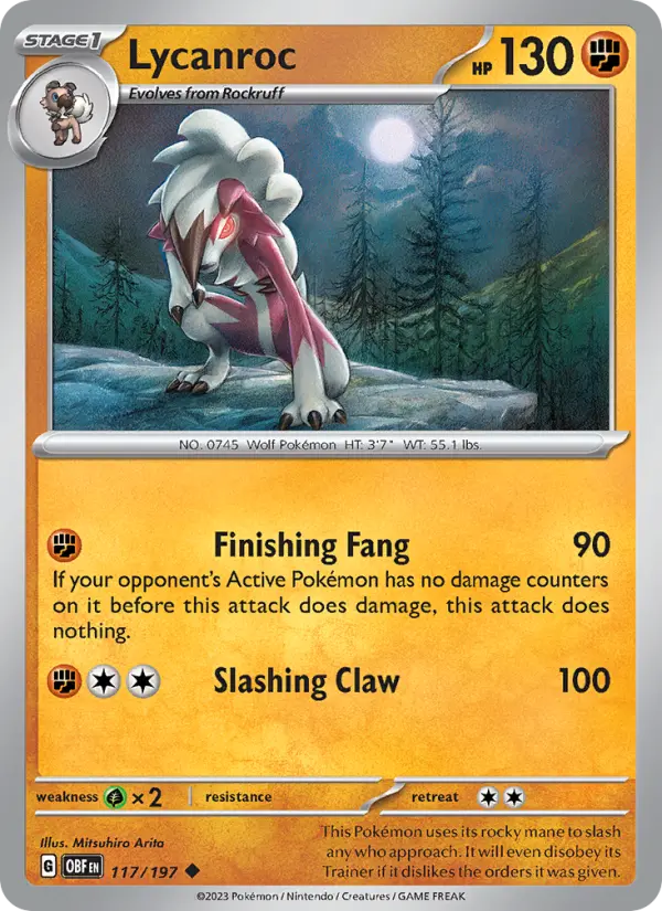 Lycanroc from sv03