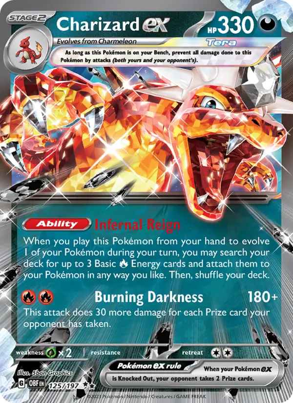 Charizard ex from sv03