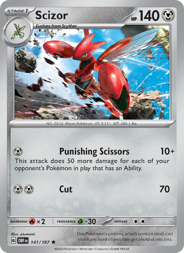 Scizor from sv03