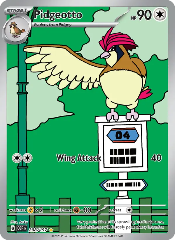 Pidgeotto from sv03