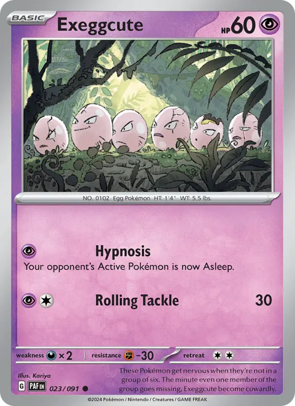 Exeggcute from sv04.5