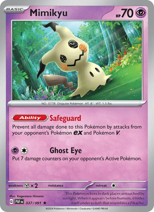Mimikyu from sv04.5