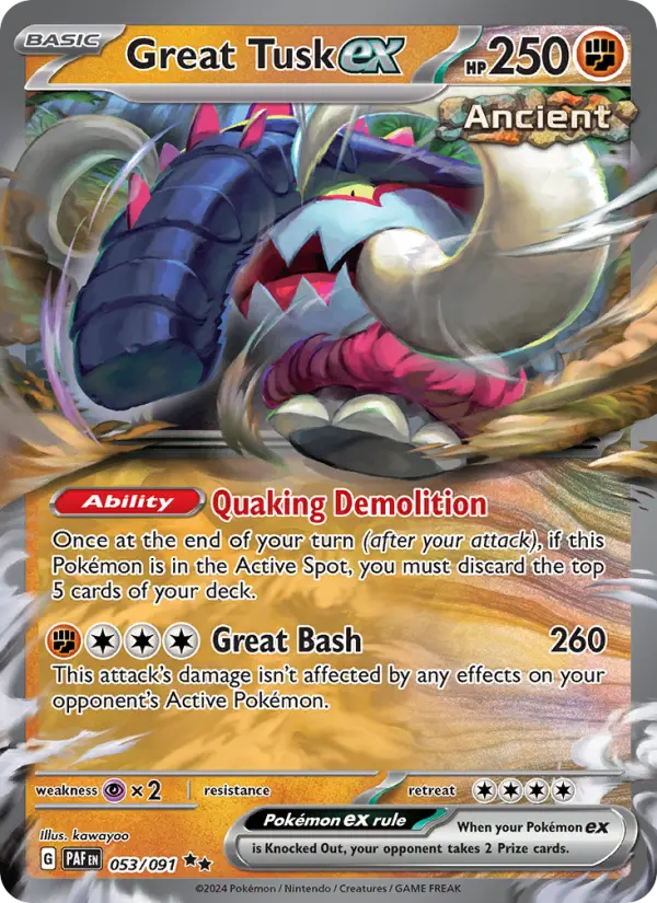 Great Tusk ex from sv04.5