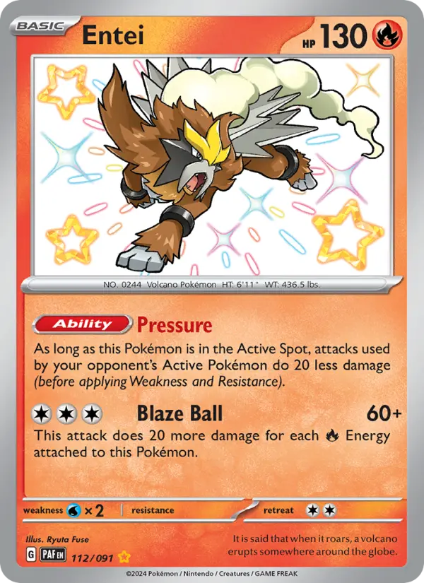 Entei from sv04.5