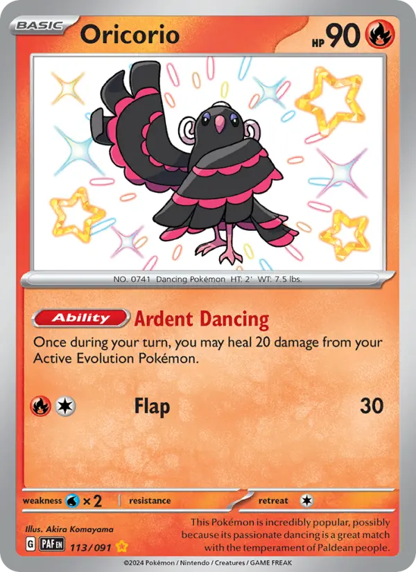 Oricorio from sv04.5