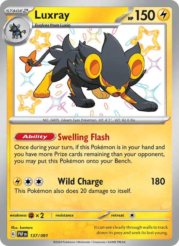 Luxray from sv04.5