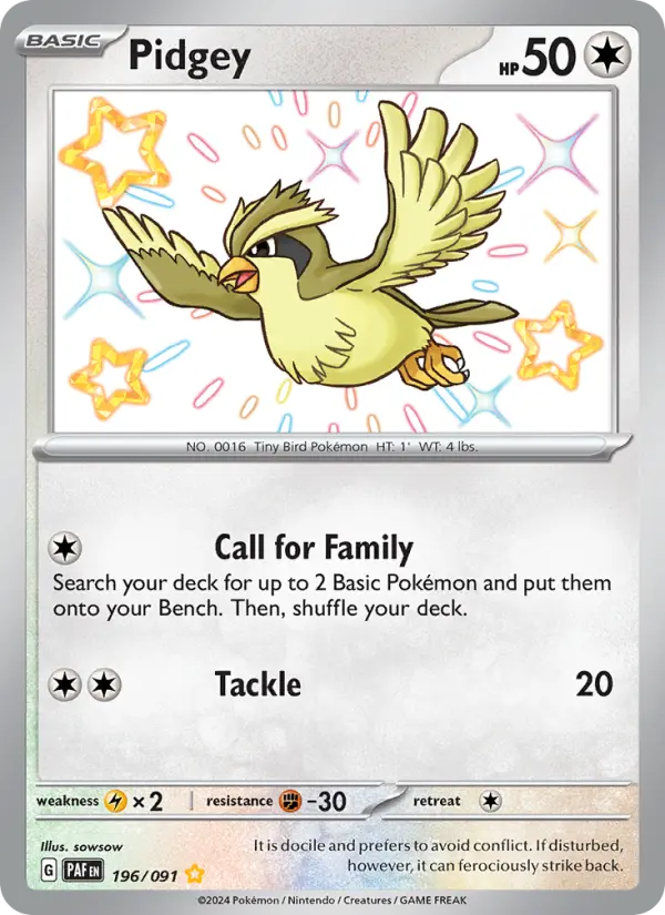 Pidgey from sv04.5