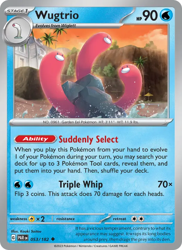Wugtrio from sv04