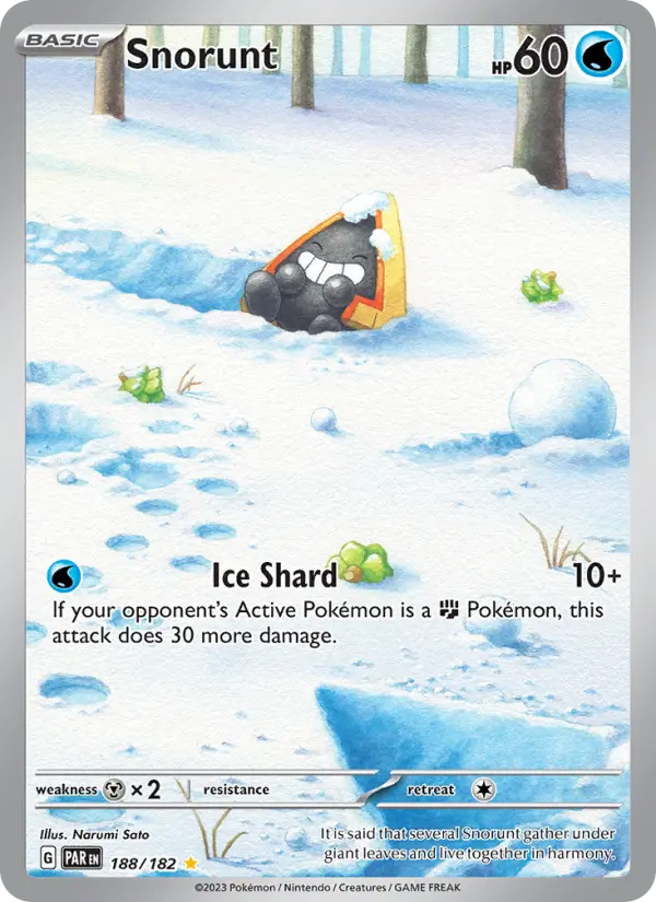 Snorunt from sv04