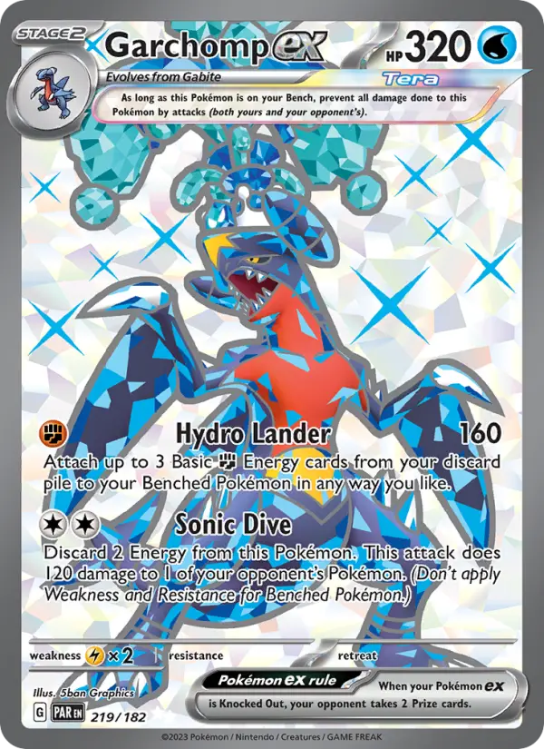 Garchomp ex from sv04