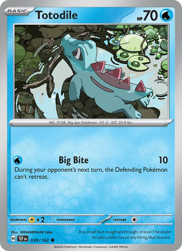 Totodile from sv05