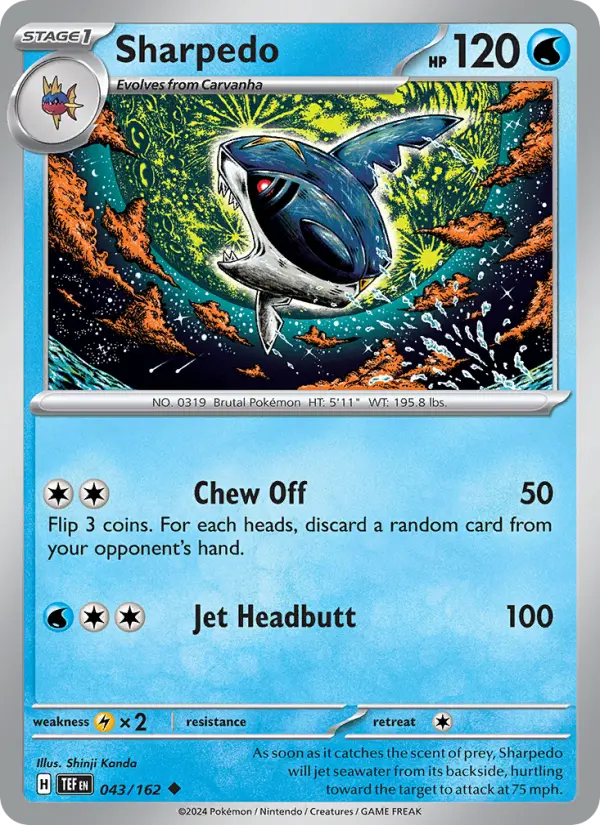 Sharpedo from sv05