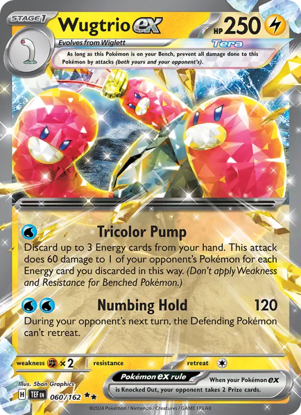 Wugtrio ex from sv05