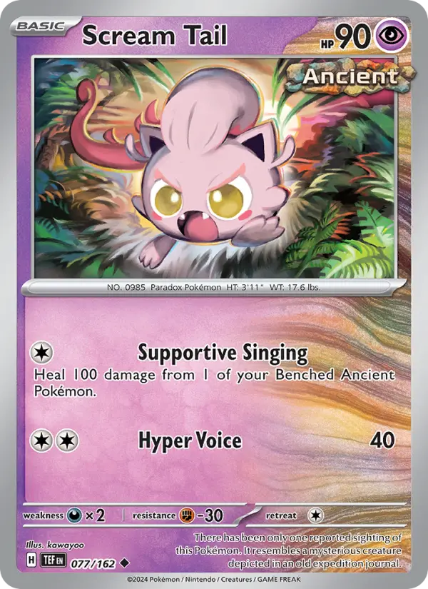 Scream Tail from sv05