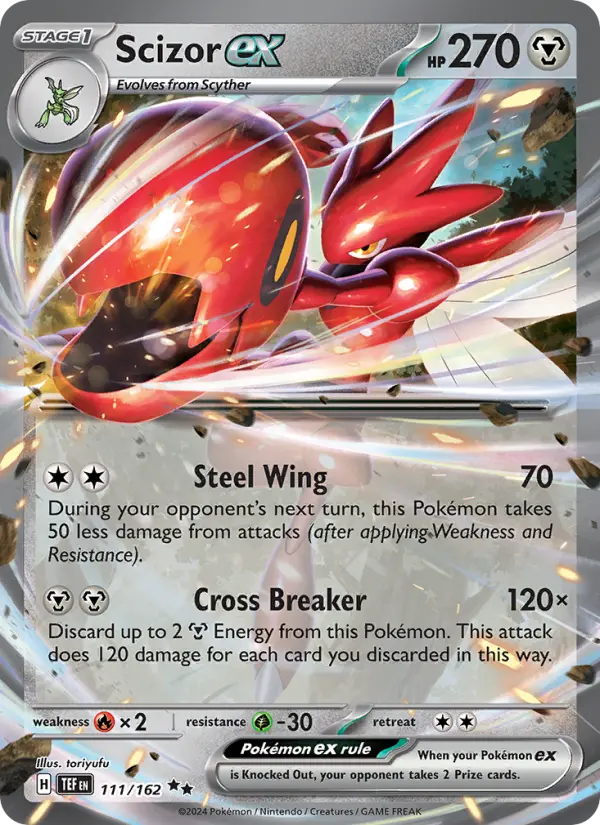 Scizor ex from sv05