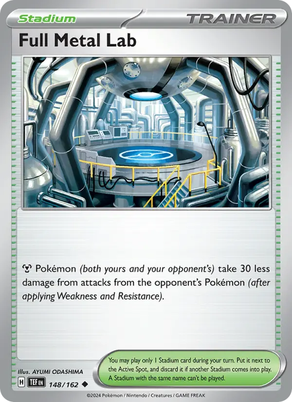Full Metal Lab Pokemon card from Temporal Forces