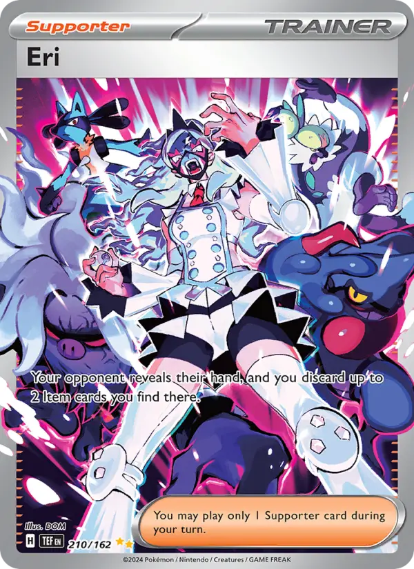 Eri Pokemon card from Temporal Forces