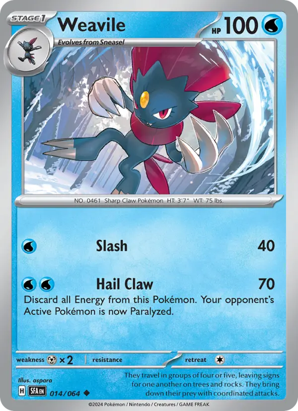 Weavile from sv06.5