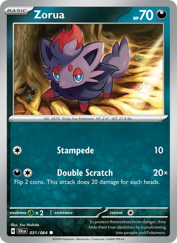 Zorua from sv06.5
