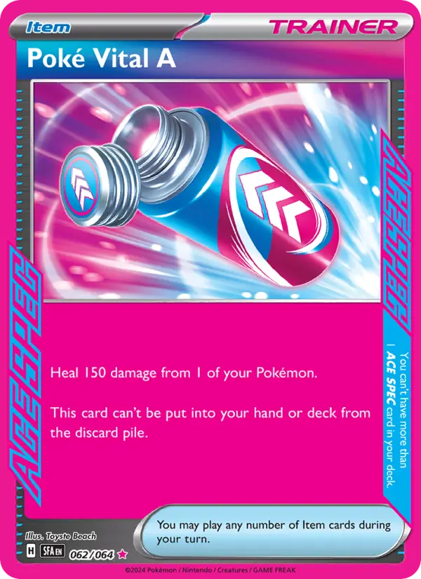 Poké Vital A Pokemon card from Shrouded Fable